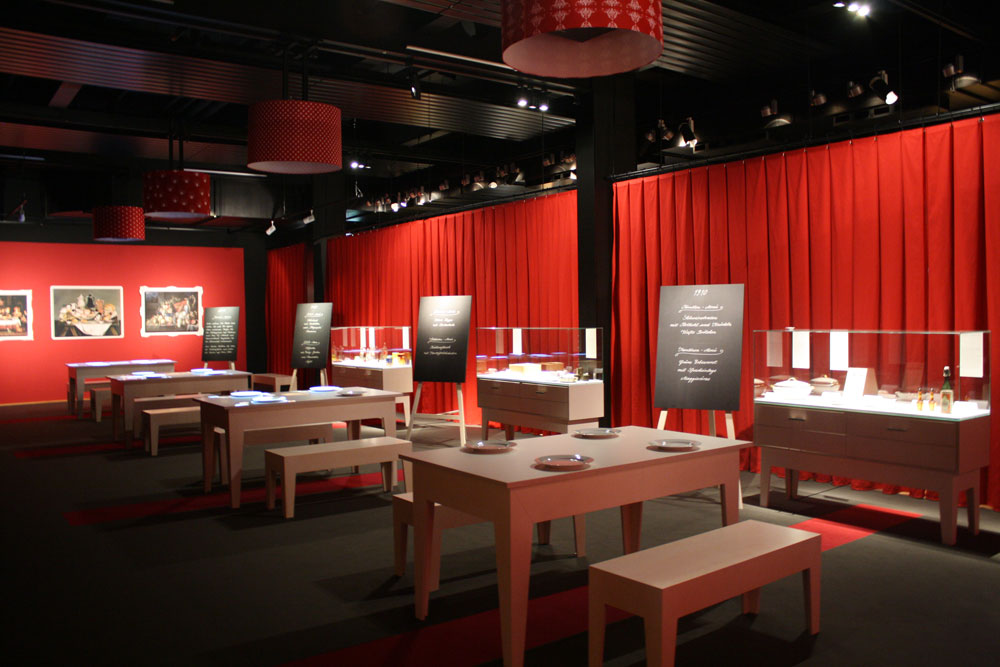 Restaurant in der Ausstellung Unser täglich Brot, Technoseum Mannheim