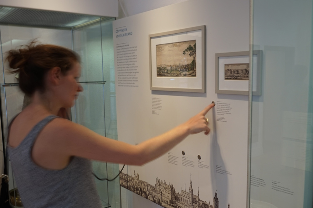 Hörstation im Museum im Storchen, Göppingen